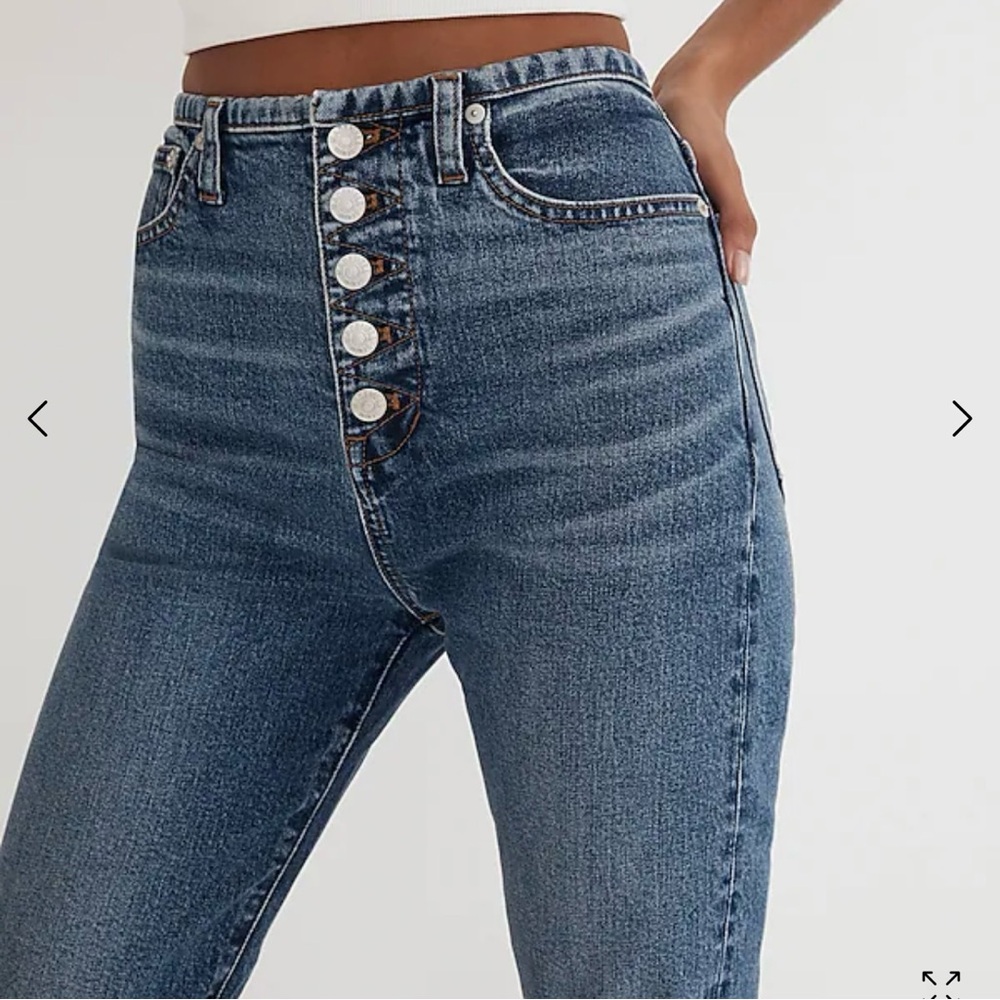 Madewell 90s Straight Liola Wash: Binded-Waist Edition